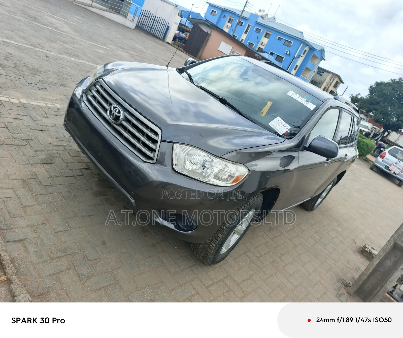 Toyota Highlander 4x4 2008 Green