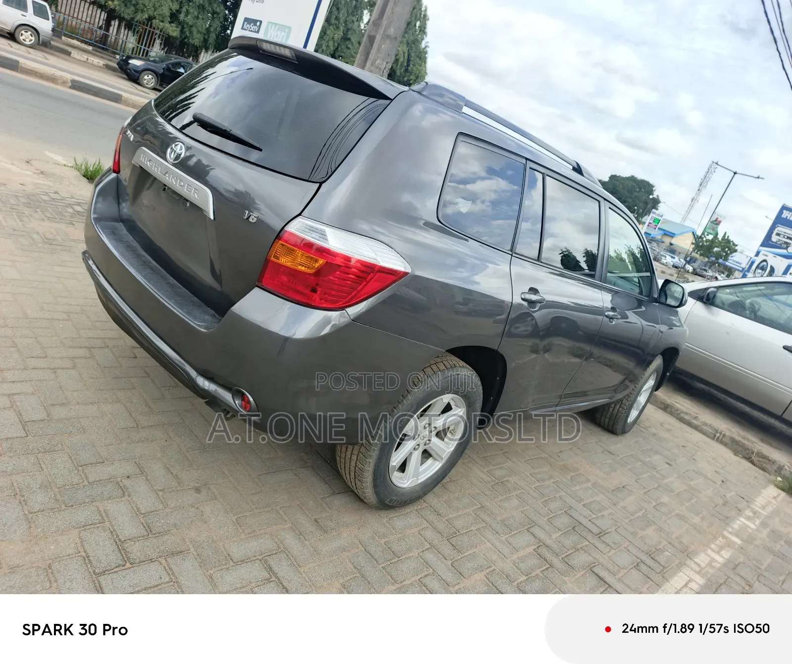 Toyota Highlander 4x4 2008 Green