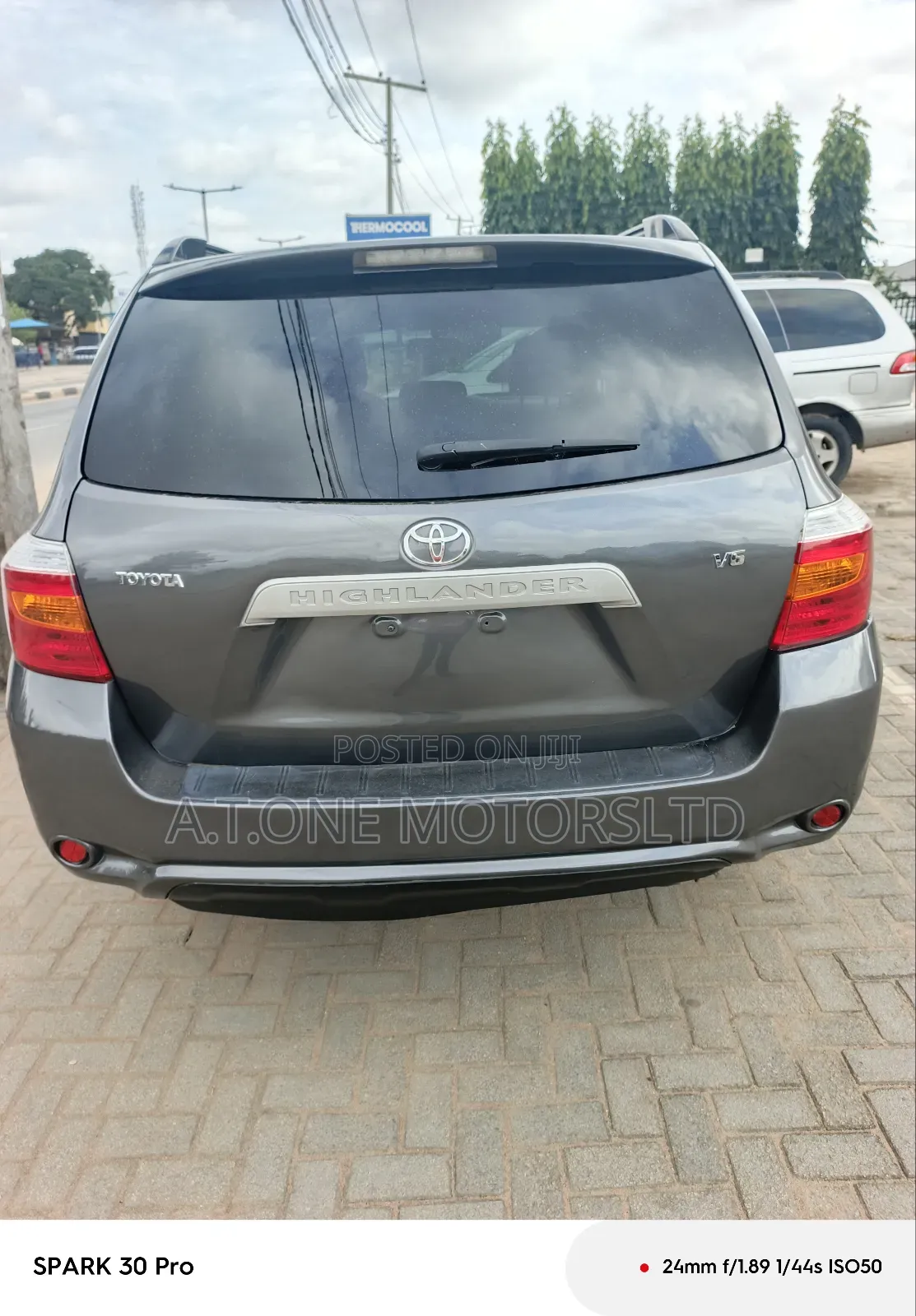 Toyota Highlander 4x4 2008 Green