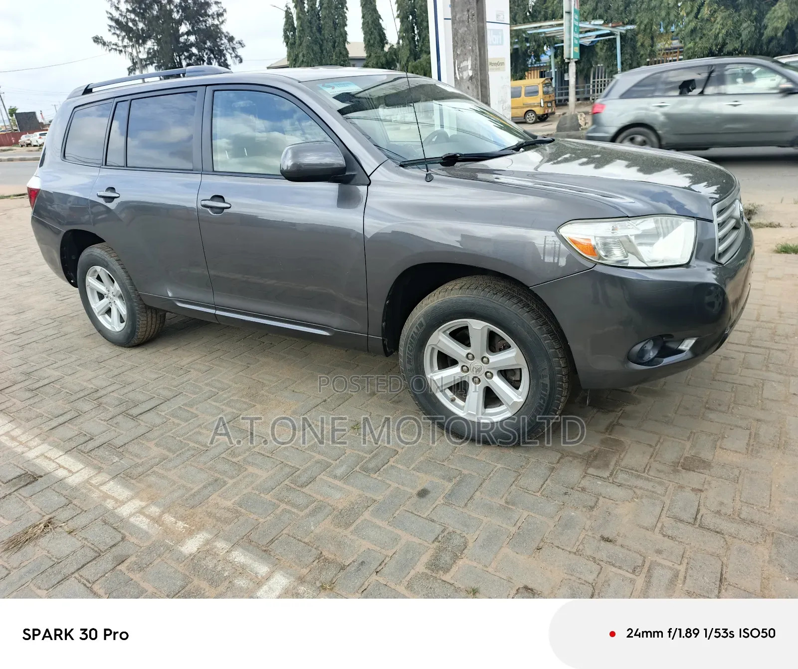 Toyota Highlander 4x4 2008 Green