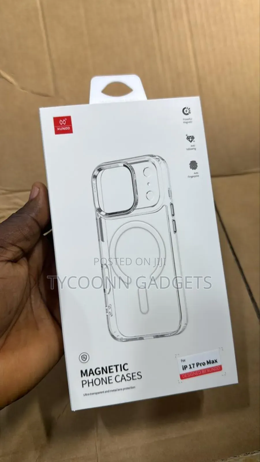 For iPhone 17 Pro Max Clear Case Compatible With Magsafe