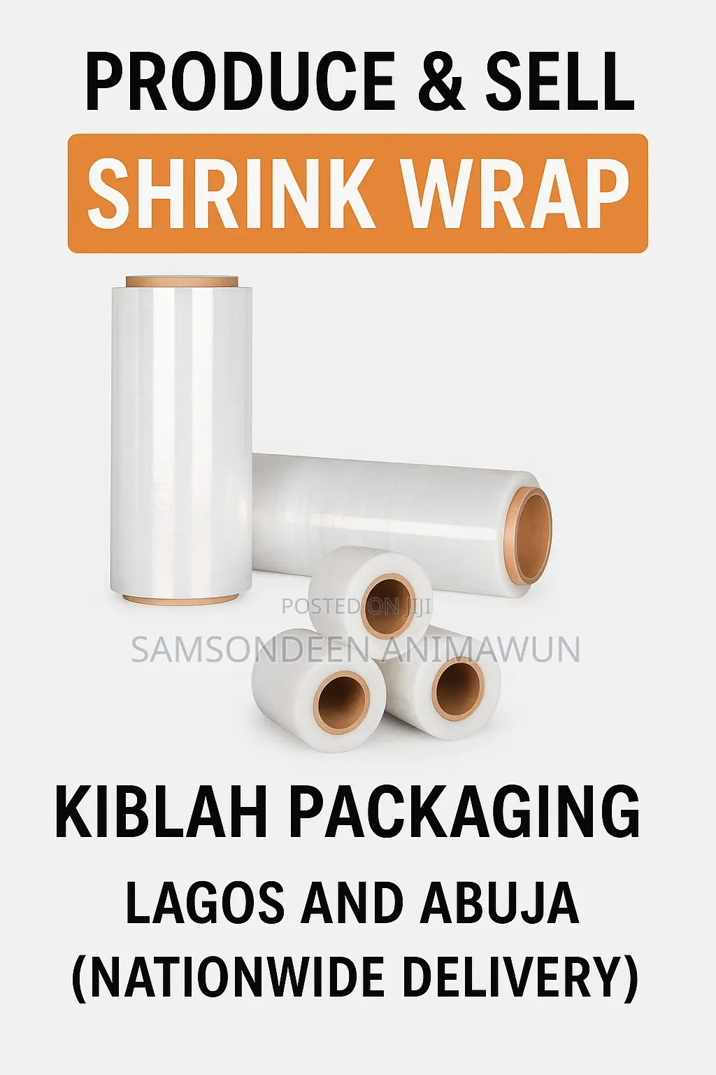 Bulk Shrink Wrap Rolls at Best Price – Lagos Supplier