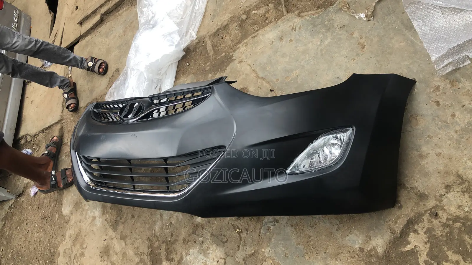Replacement Complete Front Bumper Hyundai Elentra 2011 2012