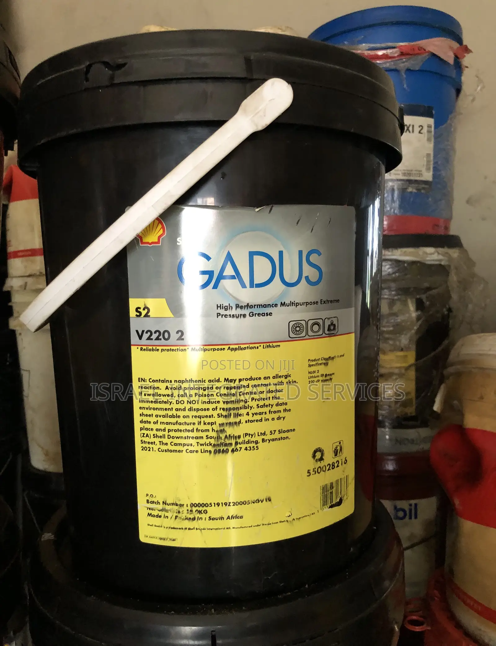 Shell Gadus S2 V220 2 High Performance Multipurpose Pressure Grease