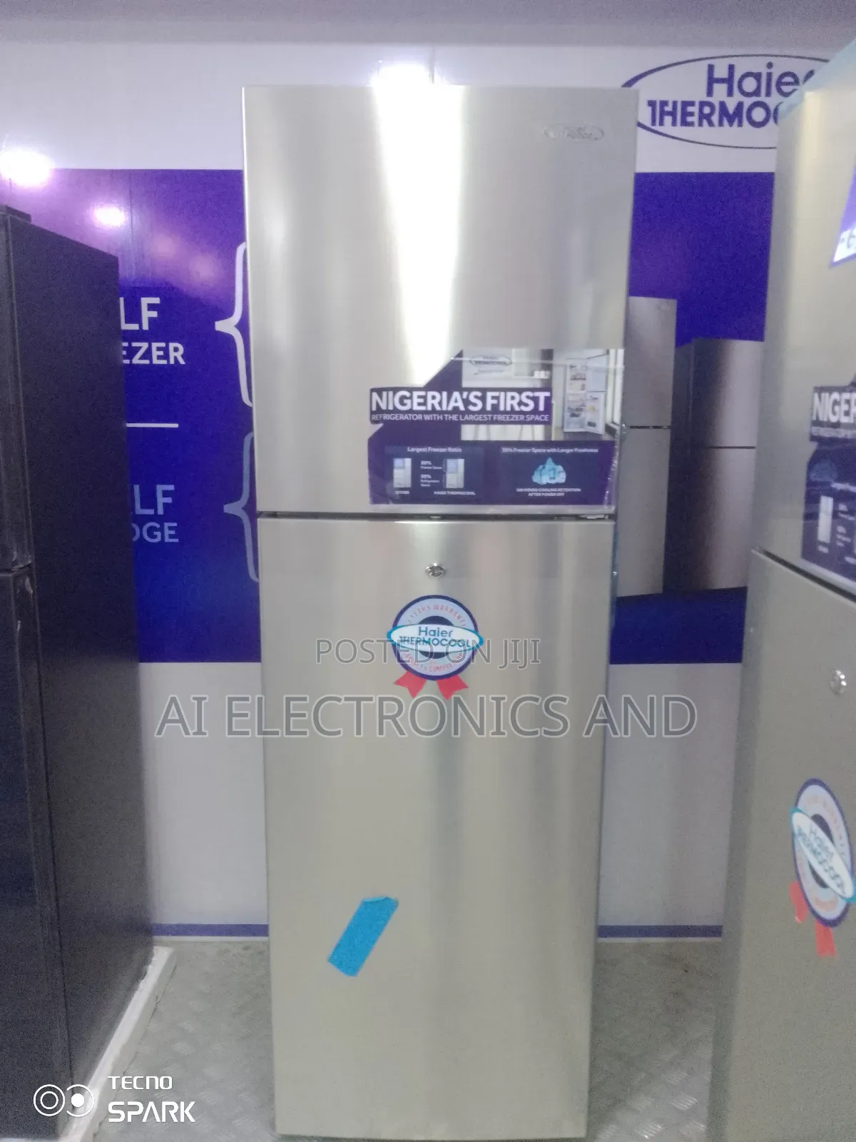 Haier Thermocool Tallest Fridge 2 Door