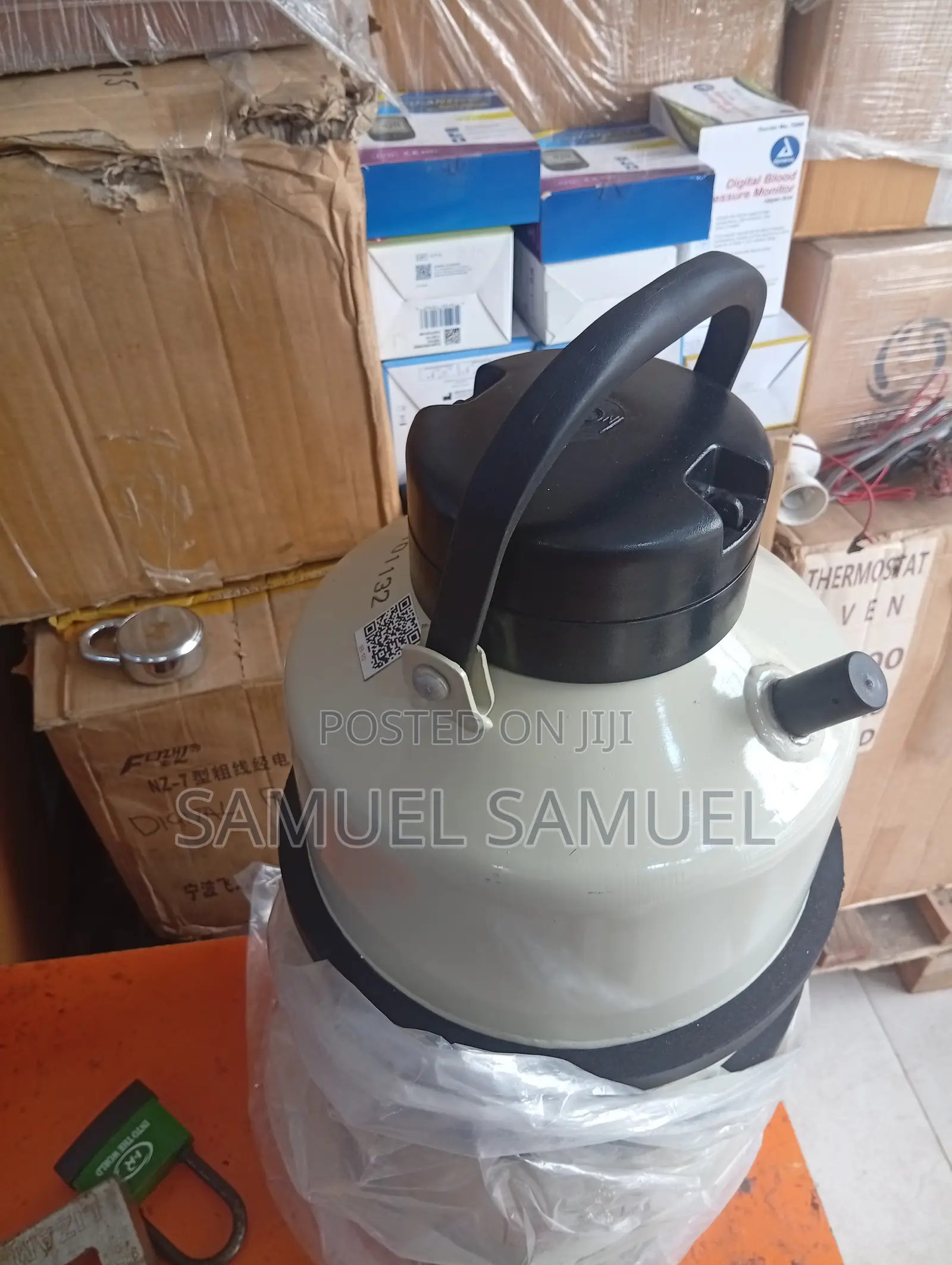 Liquid Nitrogen Tank 10litres+6 Canisters