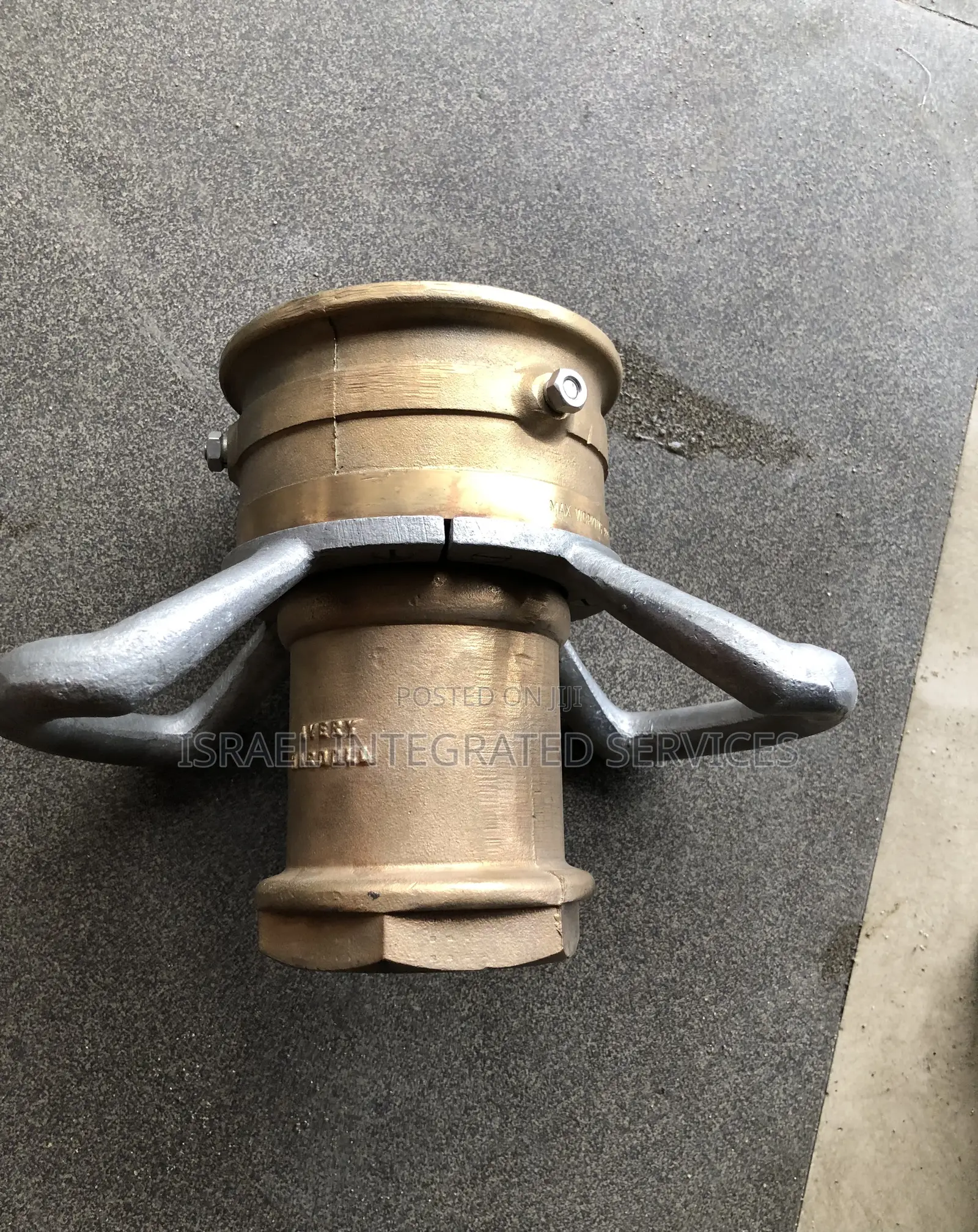 Tudo Female Coupling 3 Inches Brass