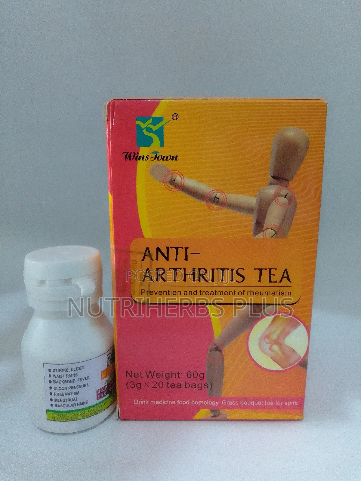 P-One Miracle Tablet+Wins Town Anti Arthritis Tea: Arthritis Solution