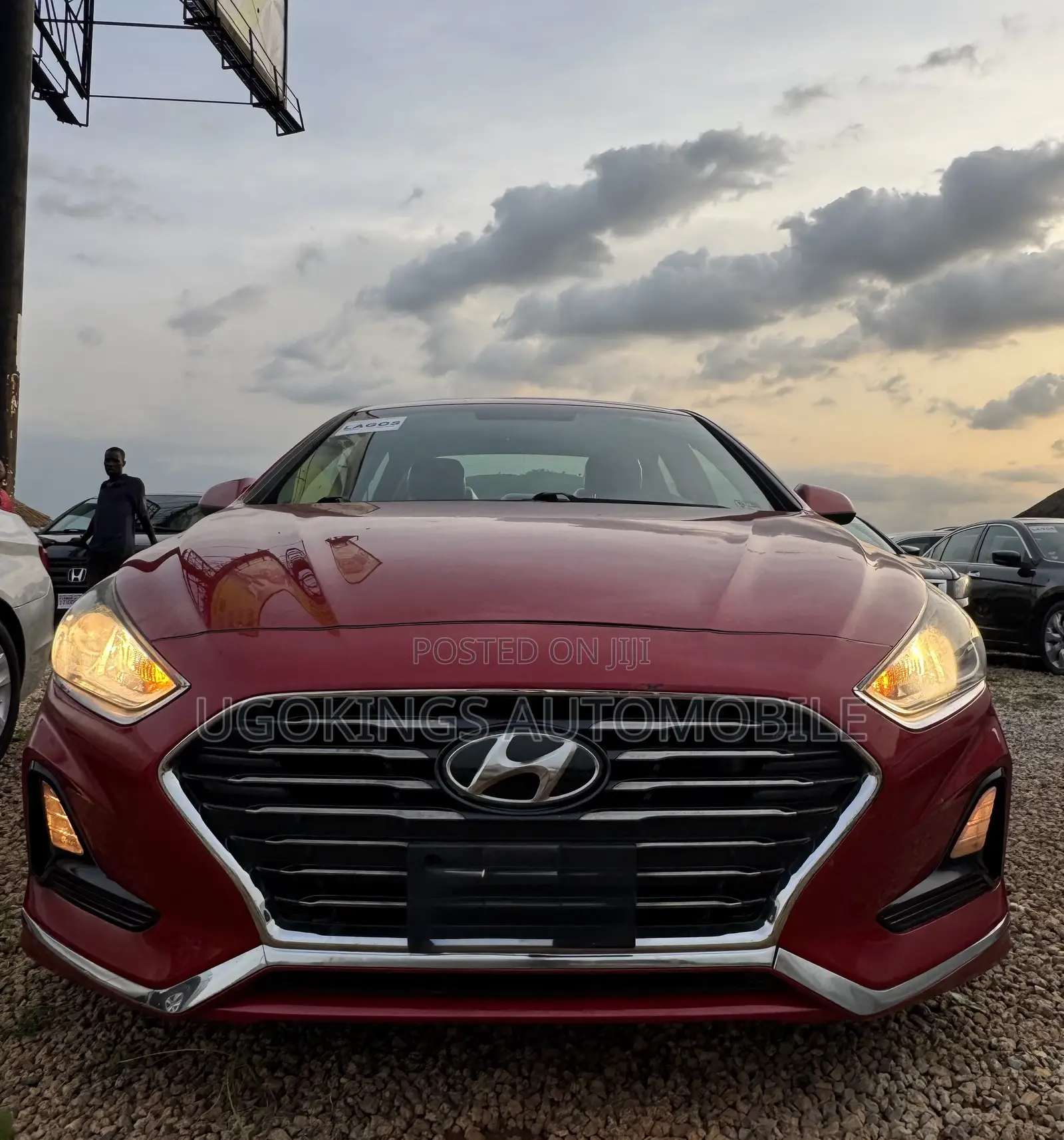 Hyundai Sonata SE 2019 Red