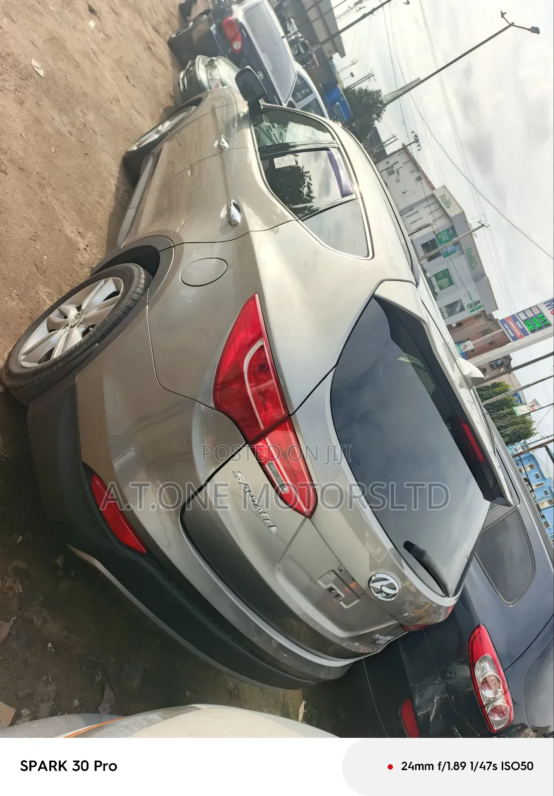 Hyundai Santa Fe GLS 4dr SUV (3.3L 6cyl 6A) 2015 Gray