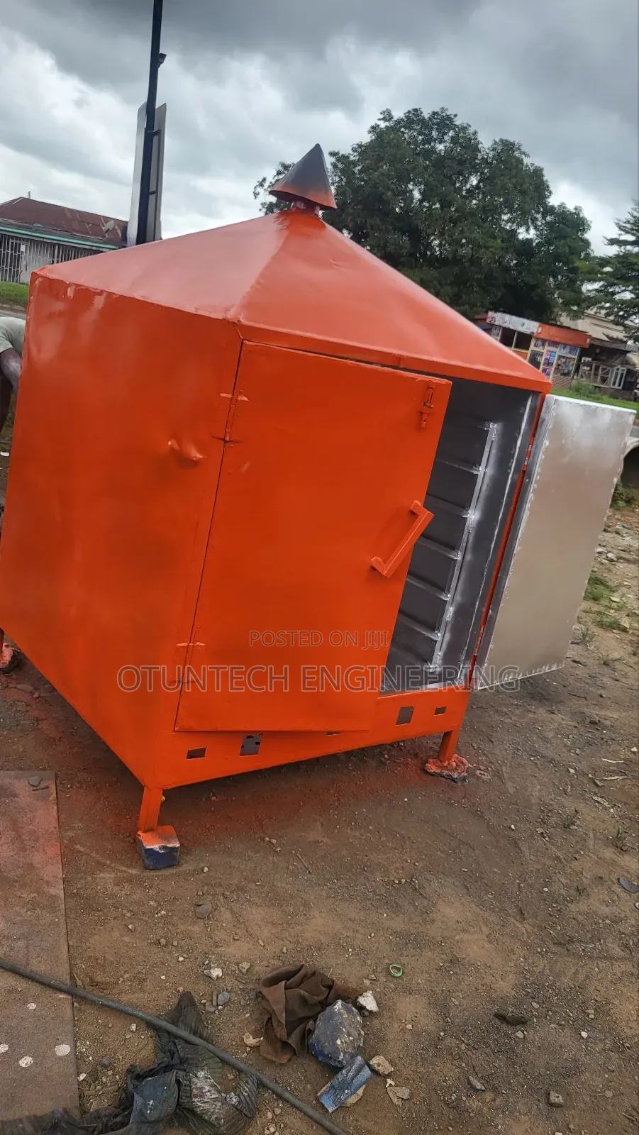 200kg Capacity Fish Smoking Kleen