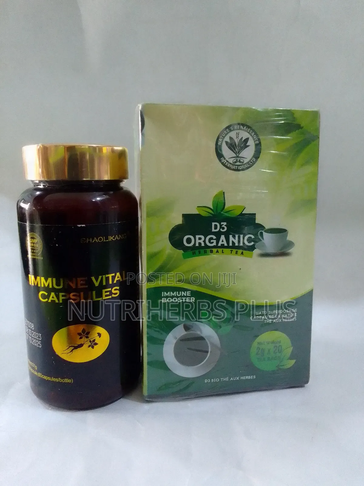 Norland Immune+ Capsules+D3 Organicherbal Tea:For Boostingimmunesystem