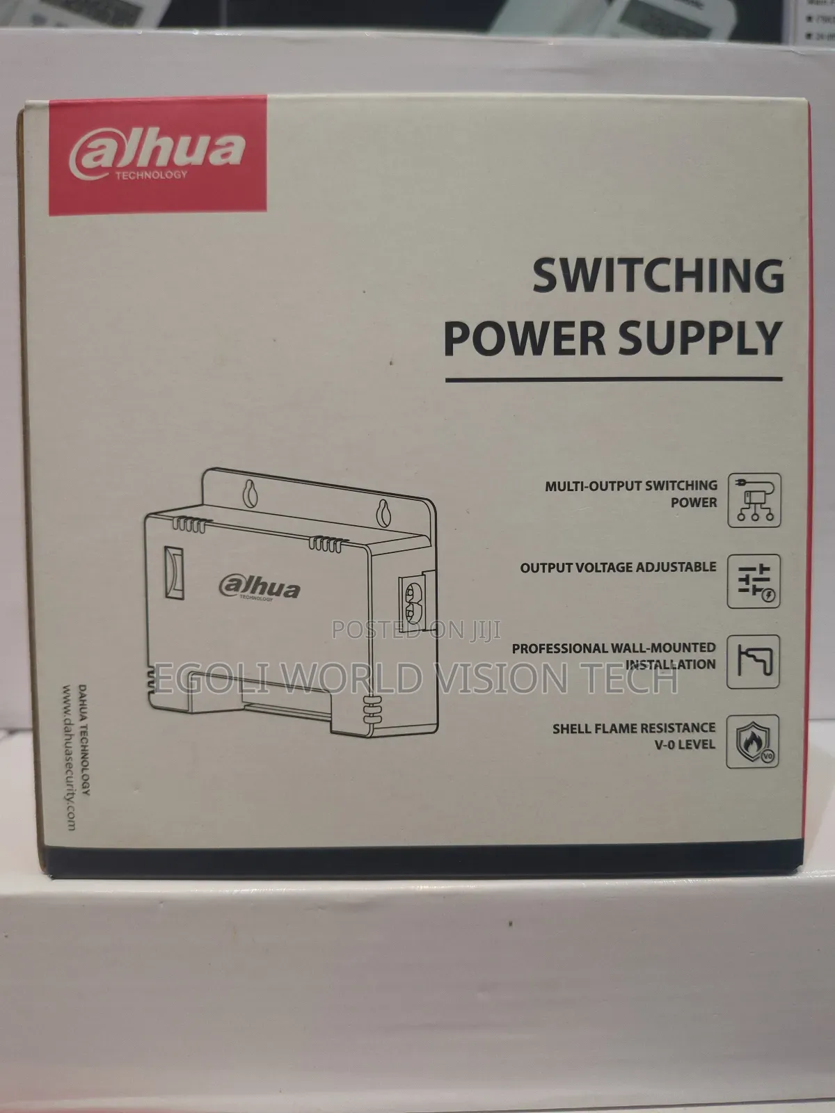 Dahua 8-channel Switching Power Supply Model Pfm344d-8ch-us