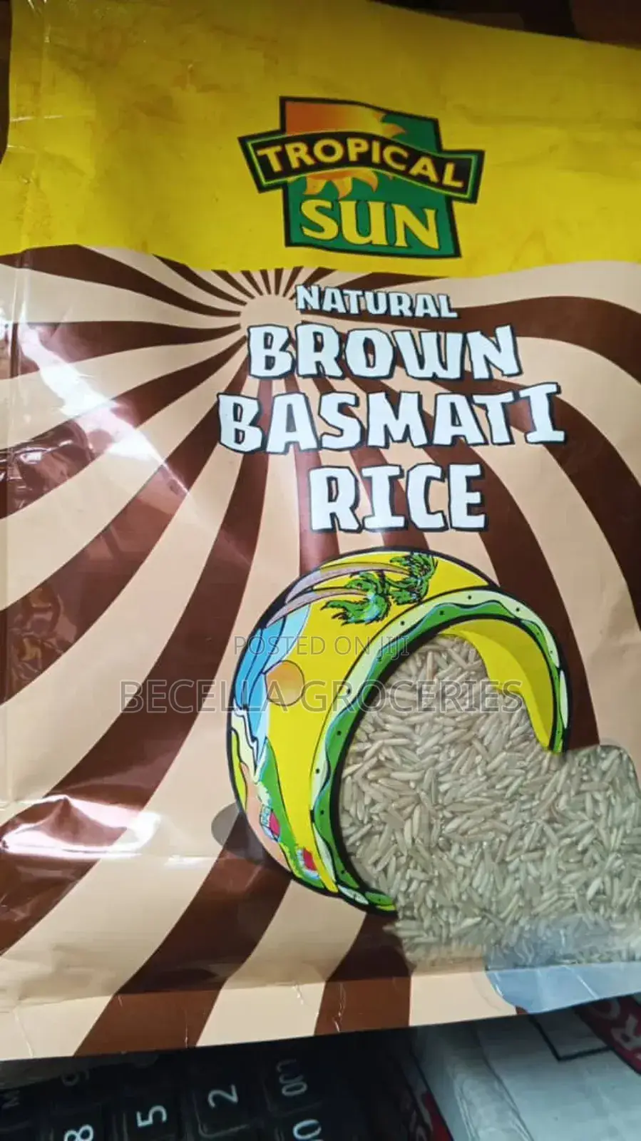 Tropical Sun Natural Brown Bamastic Rice 4×5kg
