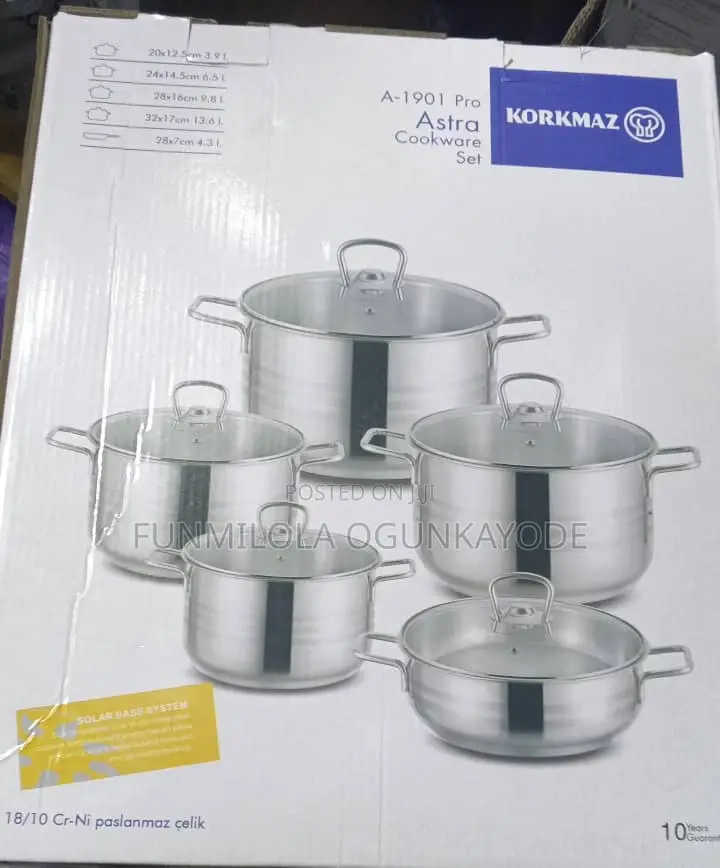 High Quality Stainless Steel Cookware