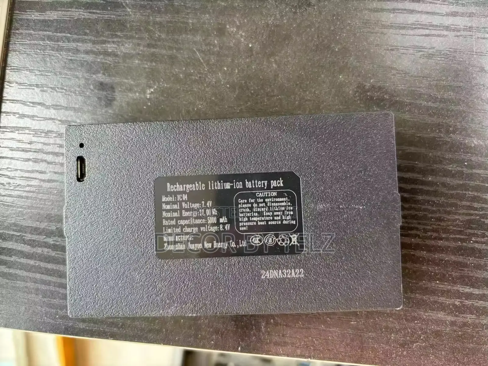 Smart Door Lock Rechargeable Lithium Battery