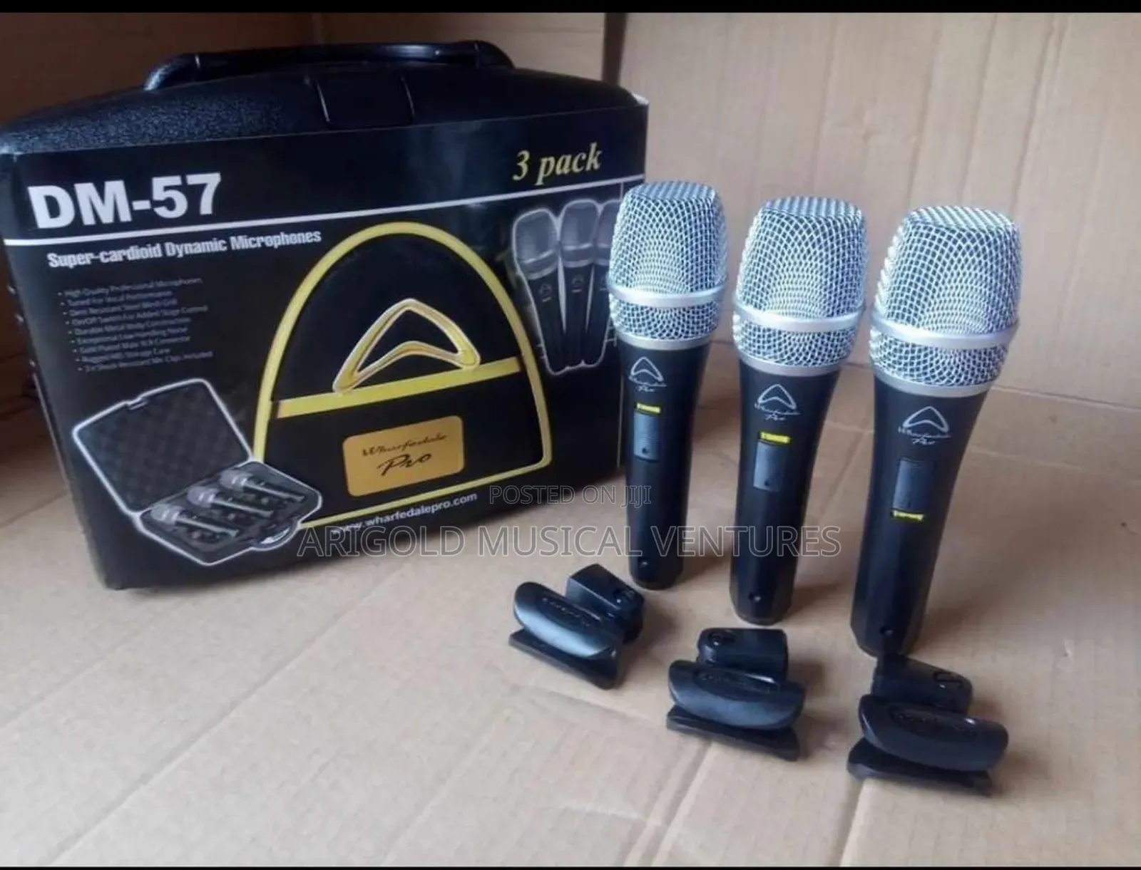 Original Professional Wharfedale Wire Mic Dm57