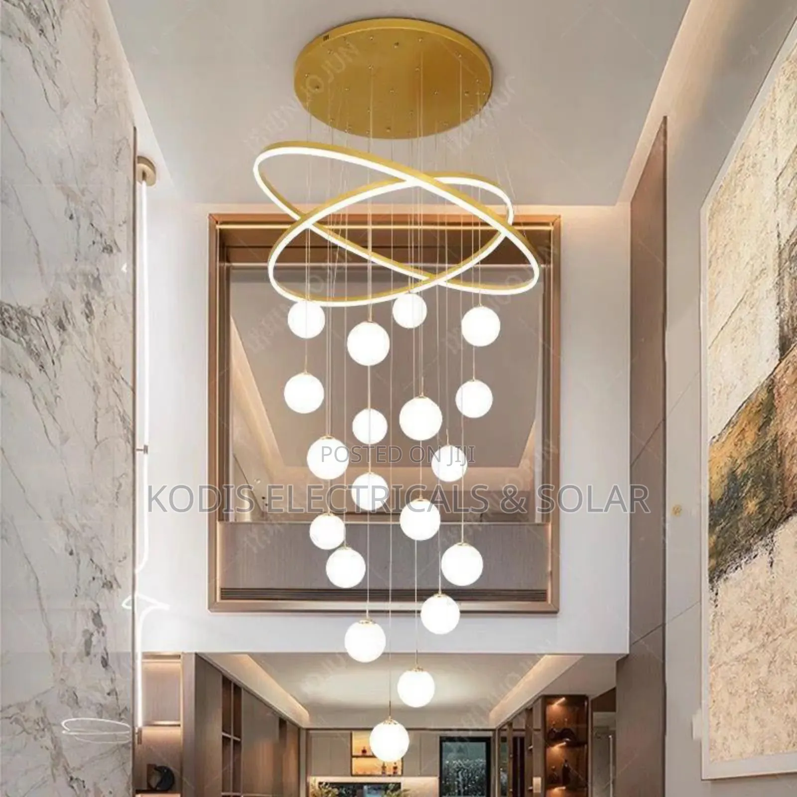 Staircase/Open Parlour Chandelier Drop Lighting