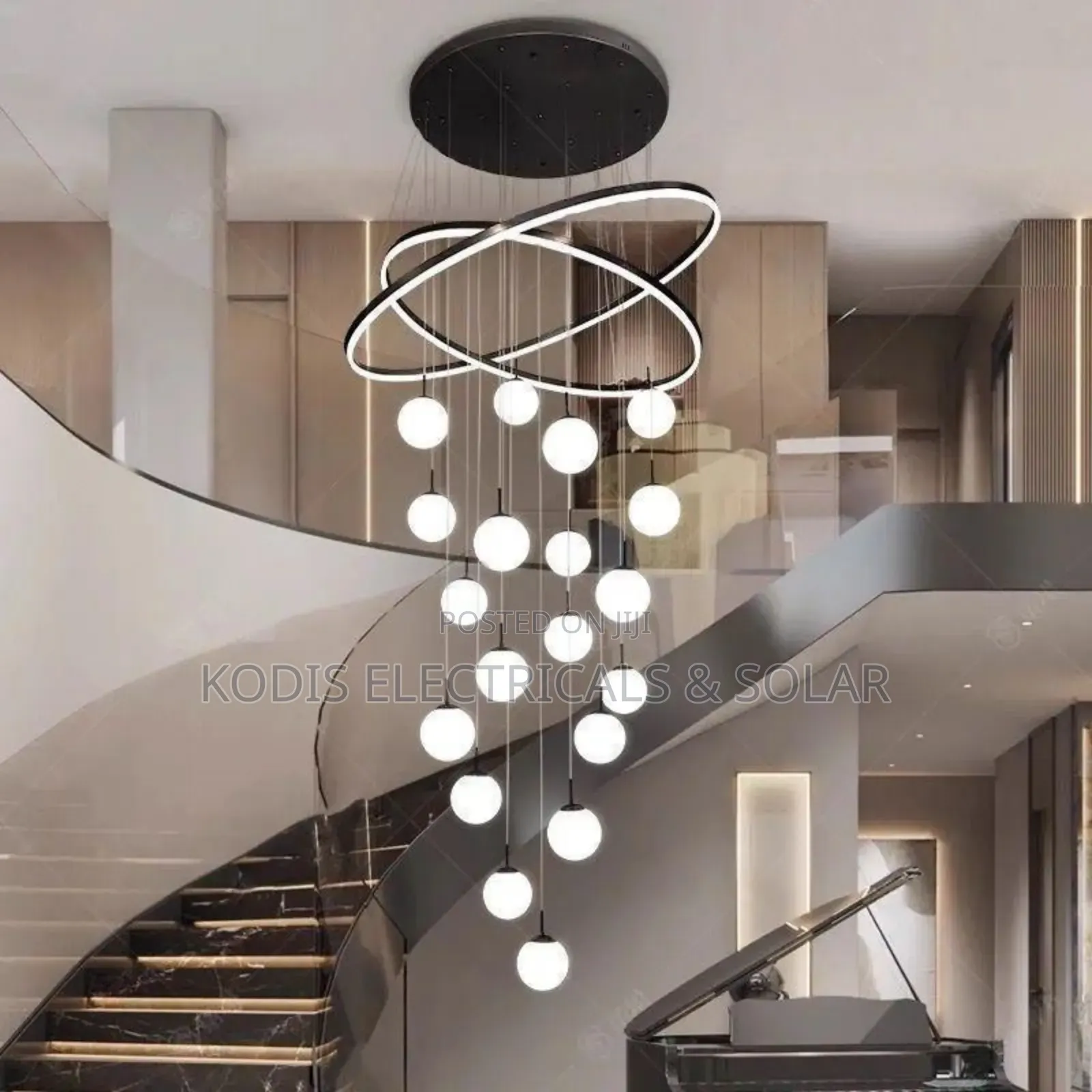 Staircase/Open Parlour Chandelier Drop Lighting
