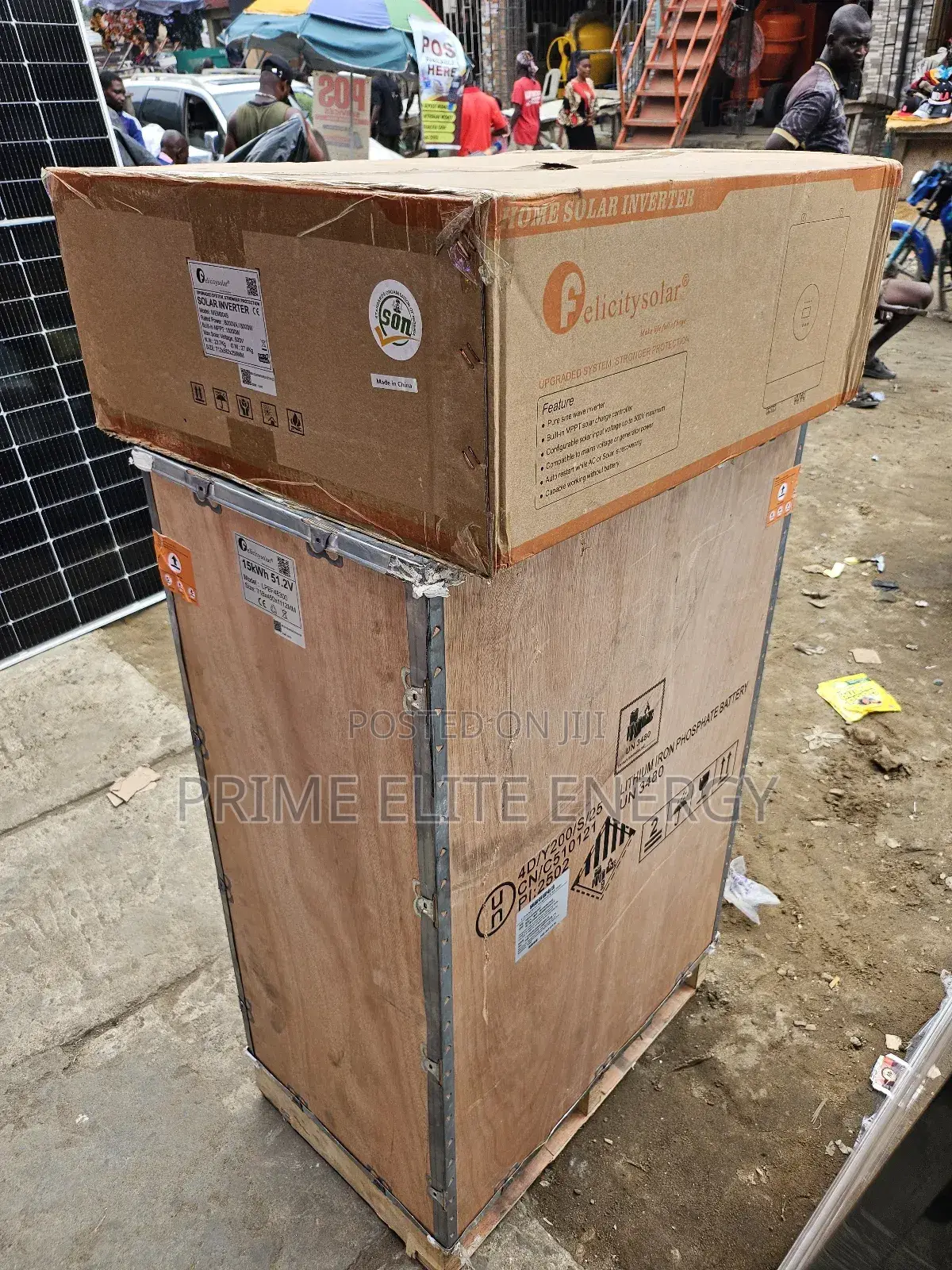 Combo Deal! Felicity 8kva Hybrid Inverter & 15kwh Lithium Ion Battery.