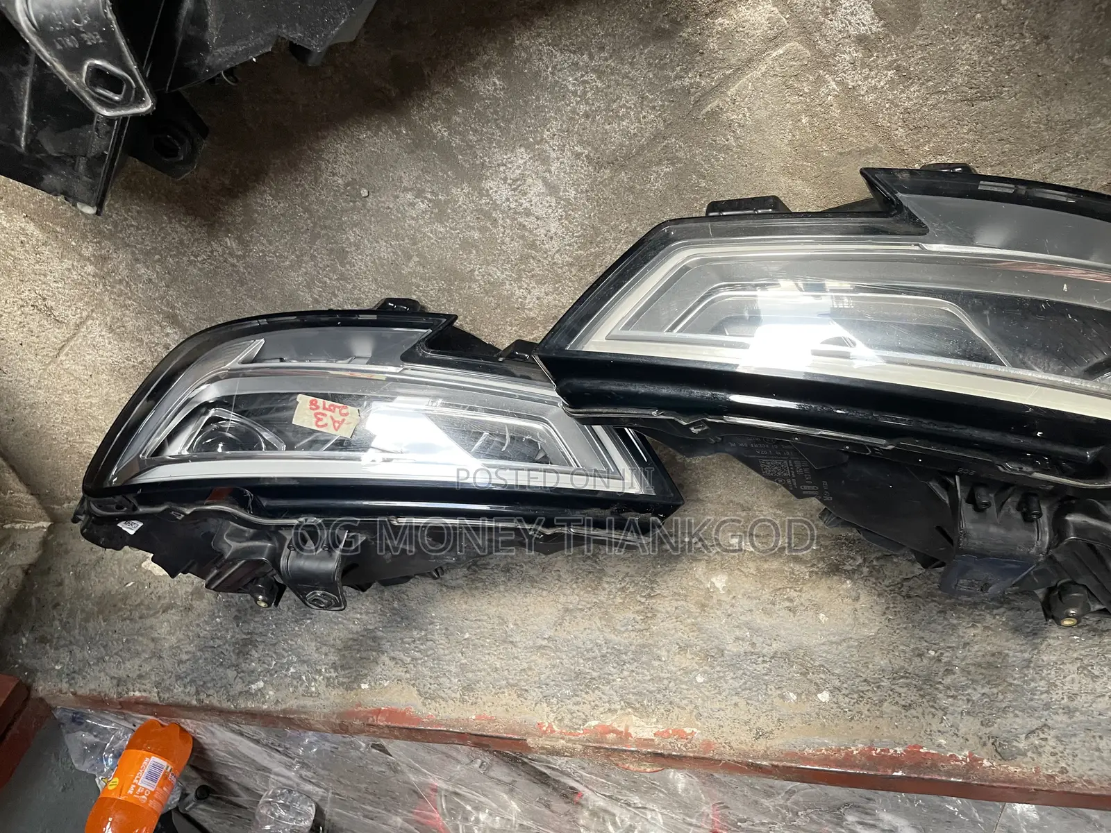 Headlights Audi A3 2018