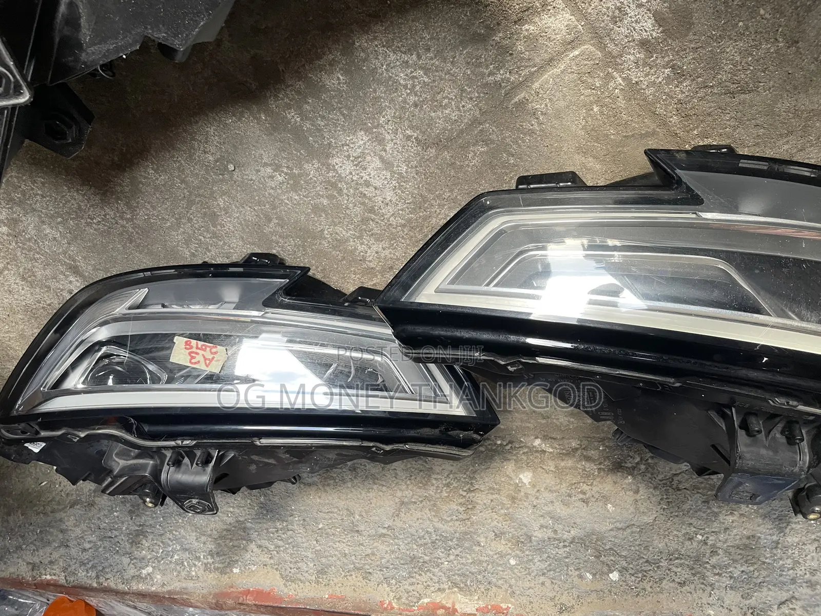 Headlights Audi A3 2018