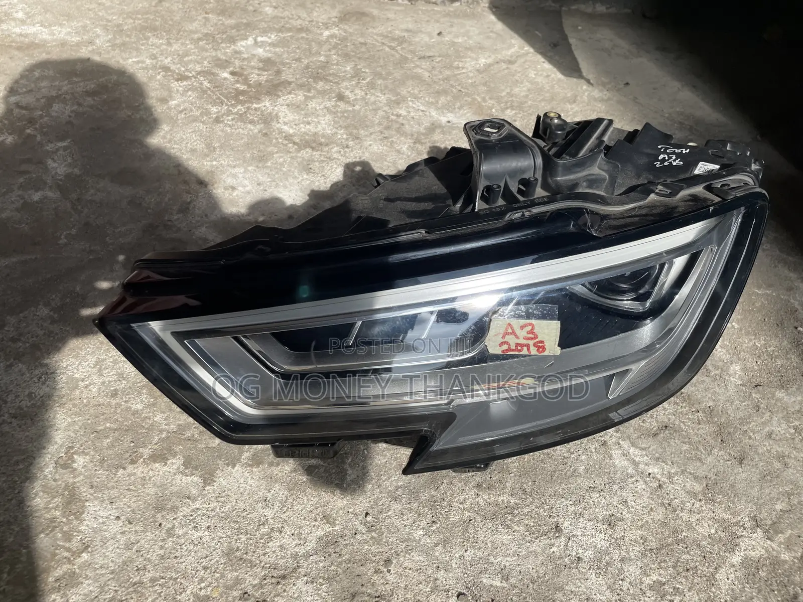 Headlights Audi A3 2018