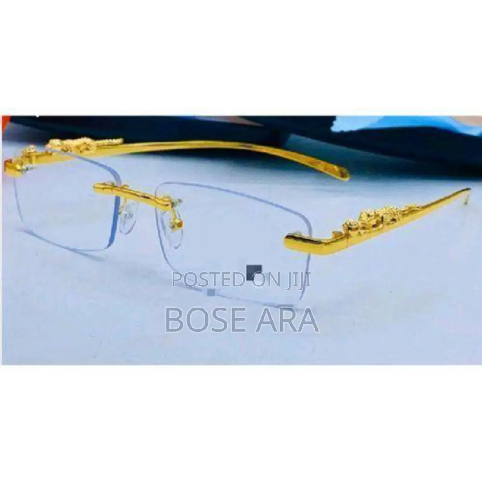 Stylish Unisex Designer Eye Glasses With Glass Case
