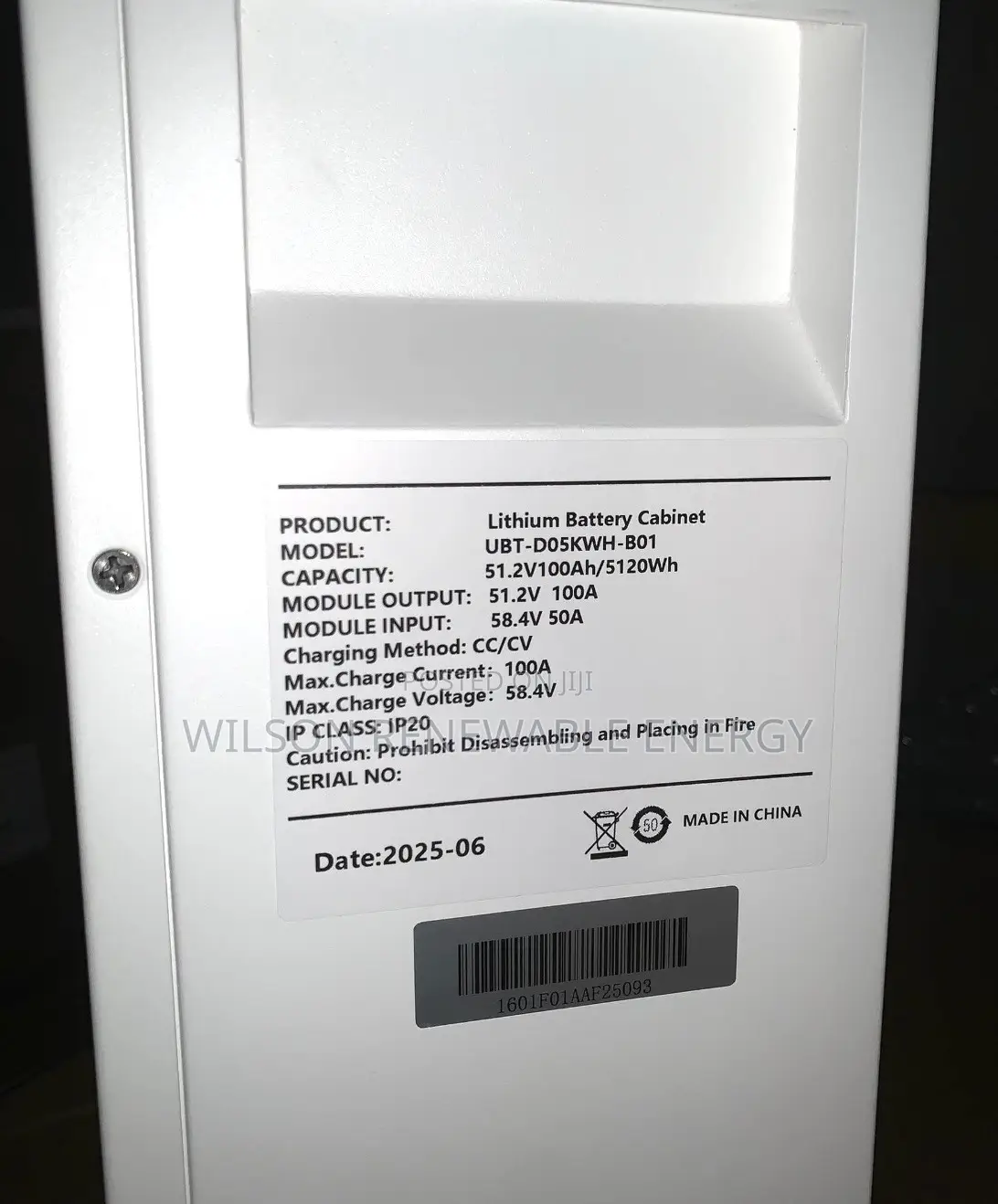 5kwh 51.2v Ubetter Lithium Battery