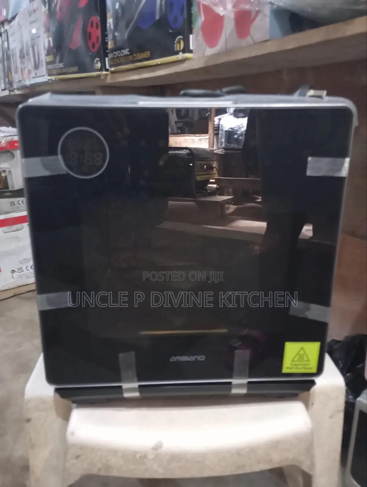 Ambiano 15l, Digital Steam Air Fryer Oven, 1800w.
