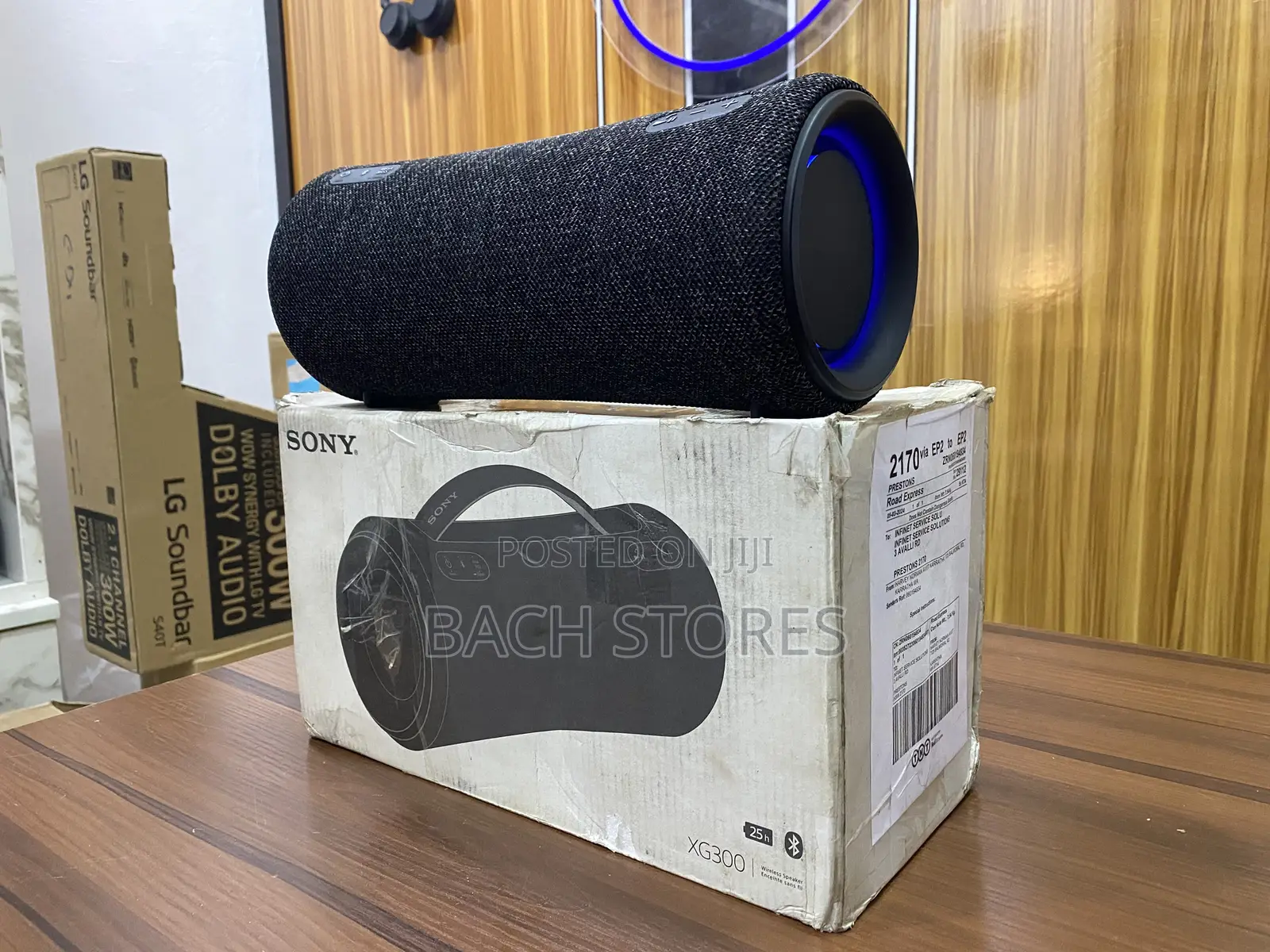 Sony SRS-XG300 Portable Speaker With 24H Battery