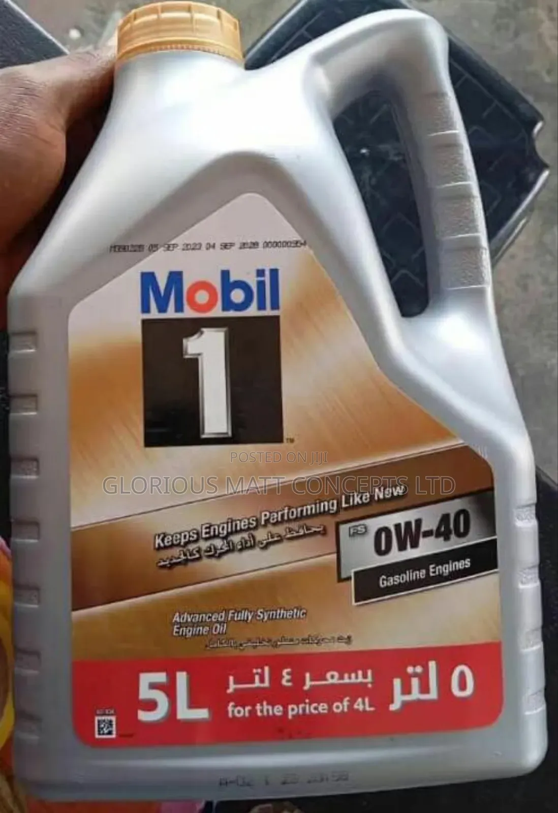 Mobil1 Fs 0w-40 5litres