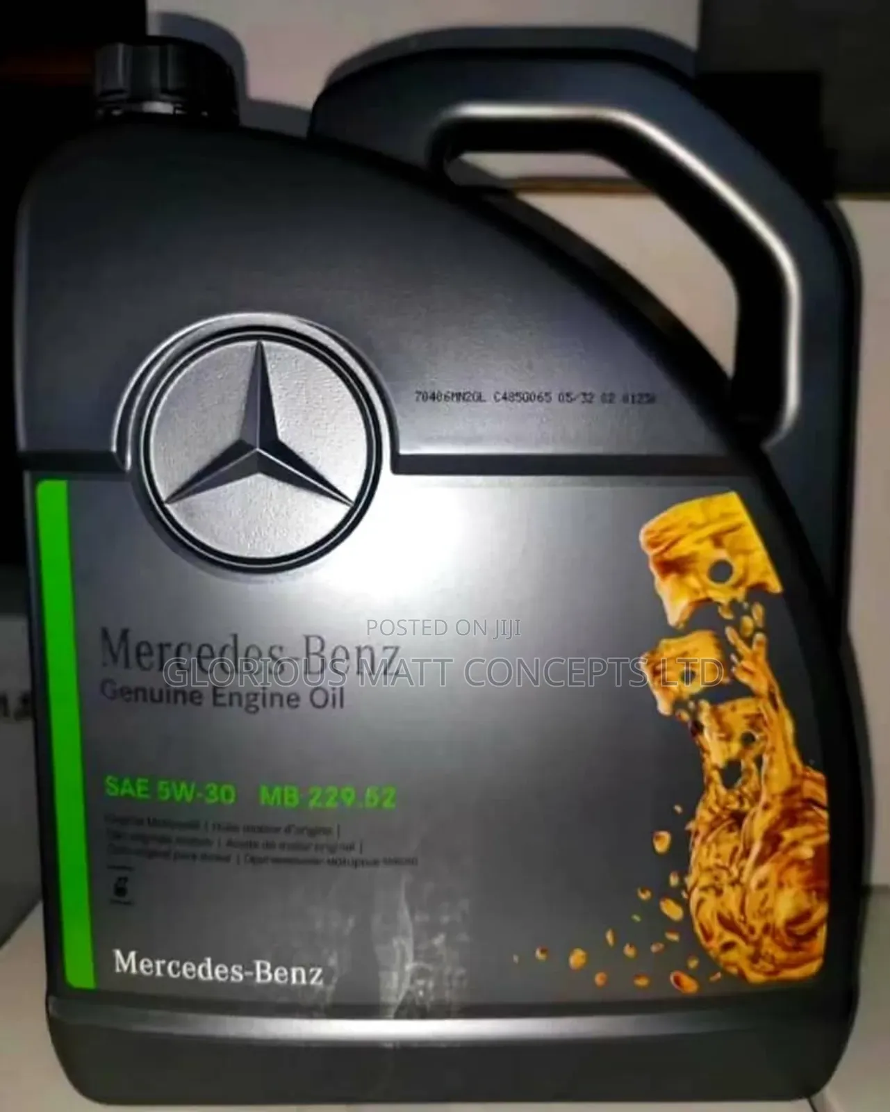 Mercedes Benz Engine Oil 5w-30 5liters