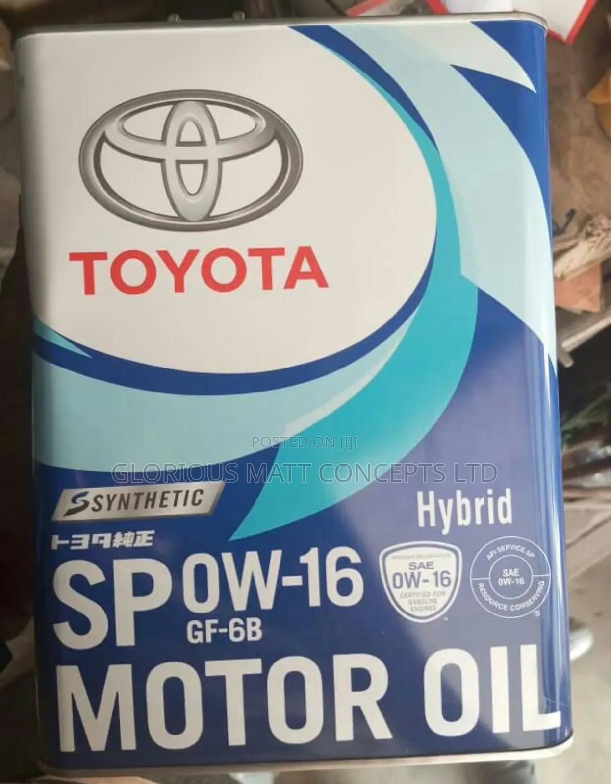 Toyota Engine Oil 0w-16