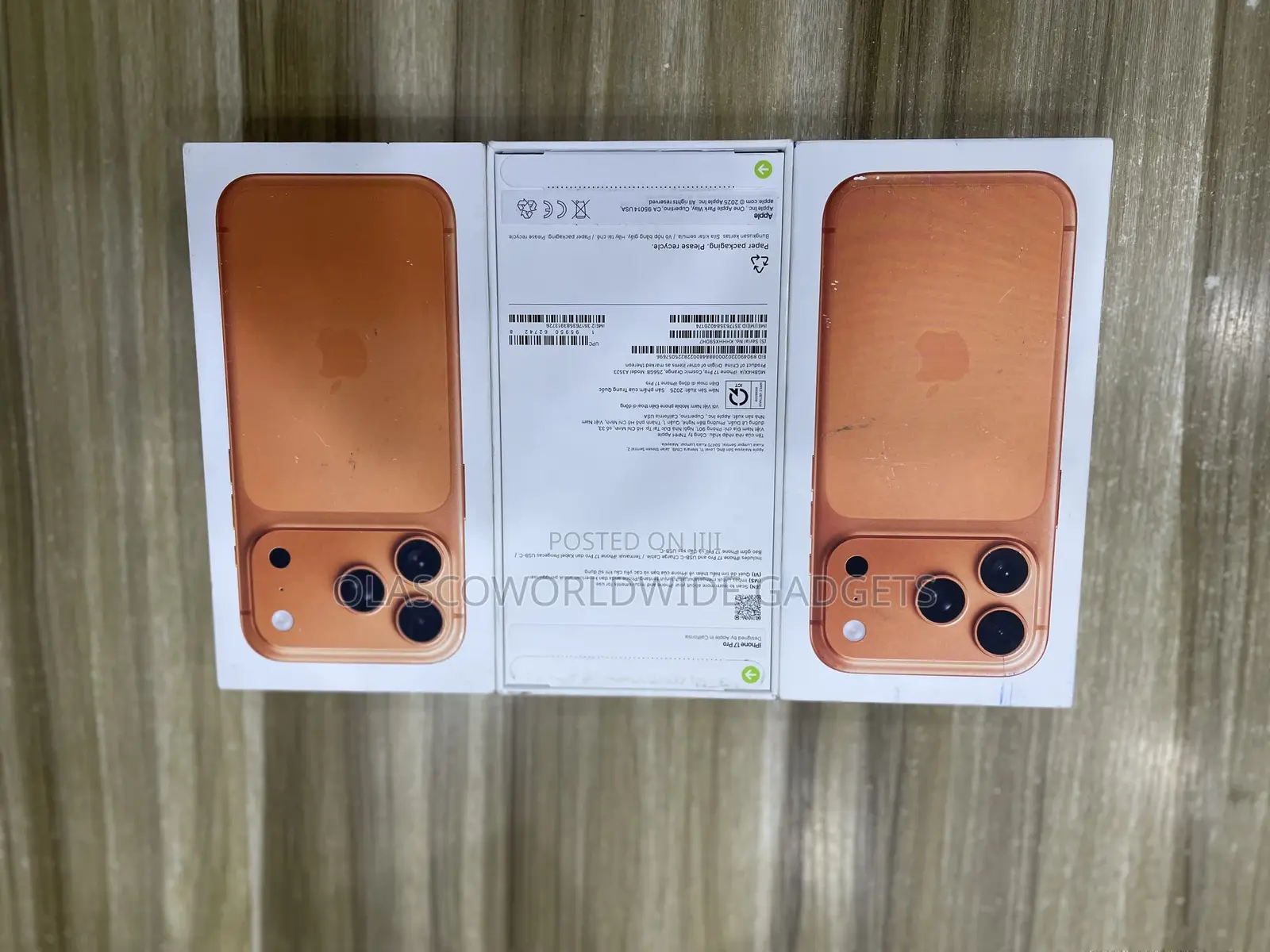 New Apple iPhone 17 Pro 256 GB Orange