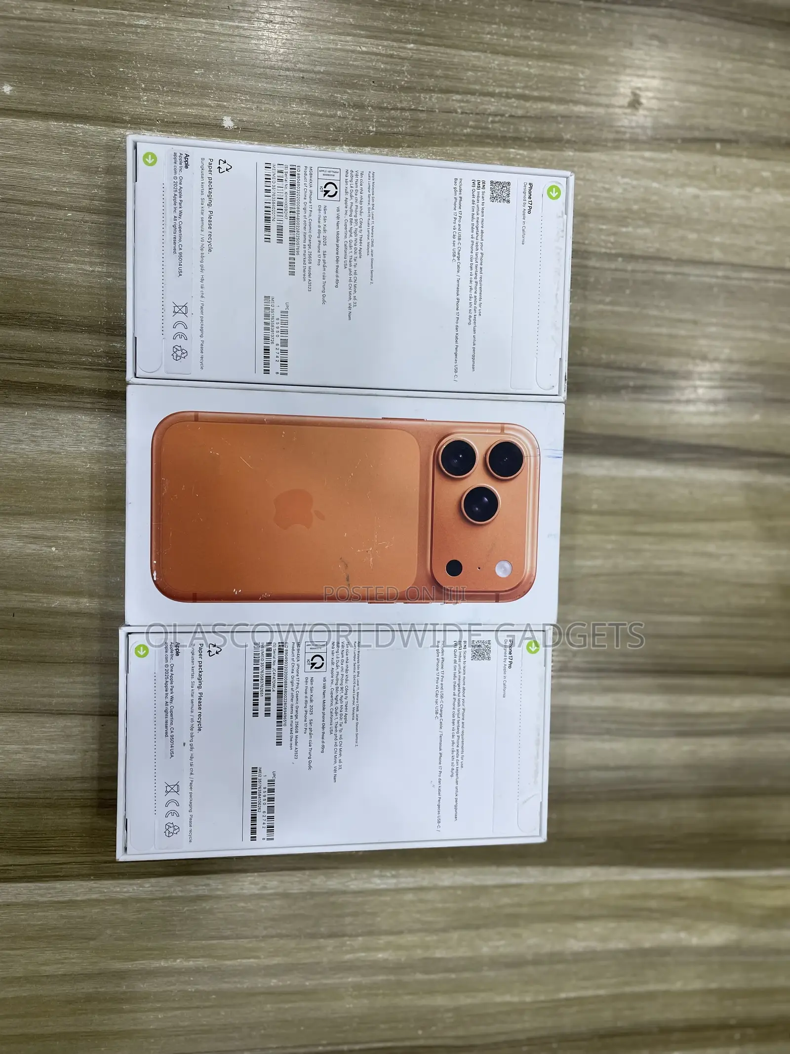 New Apple iPhone 17 Pro 256 GB Orange