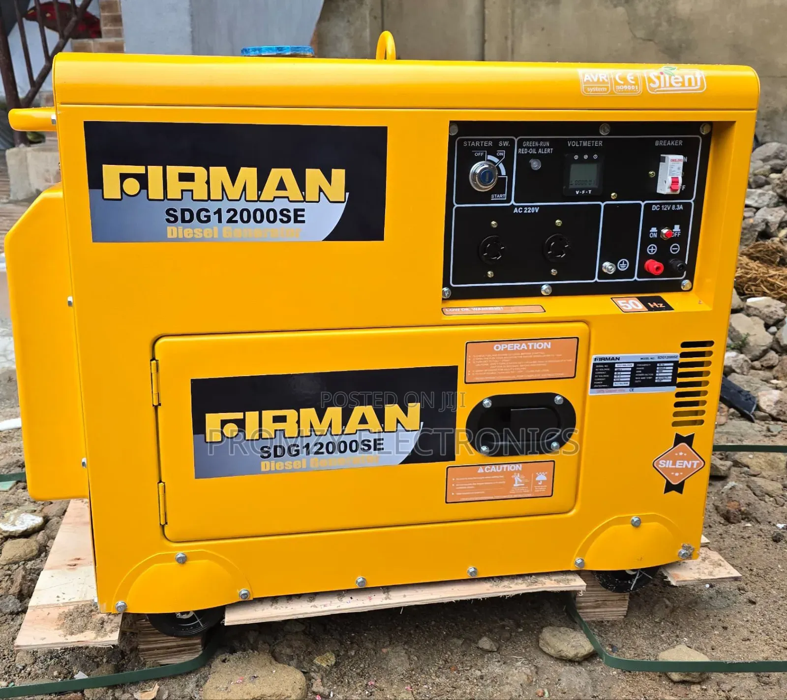 Come I Have Firman Diesel Soundproof Generator 10kva 100%Copper Coil