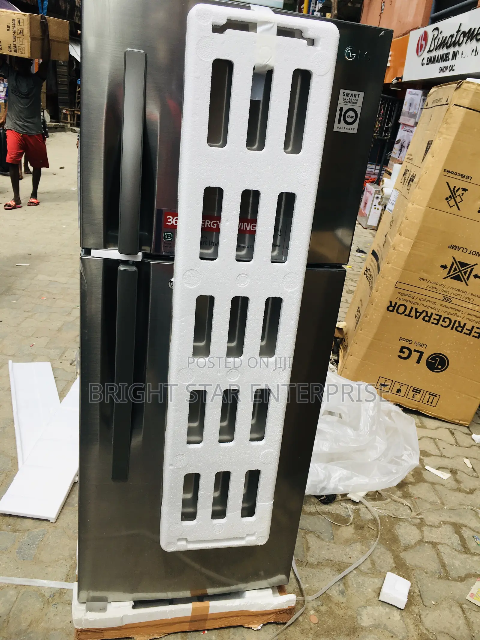 Lg Double Door Design 308litter Smart Inverter