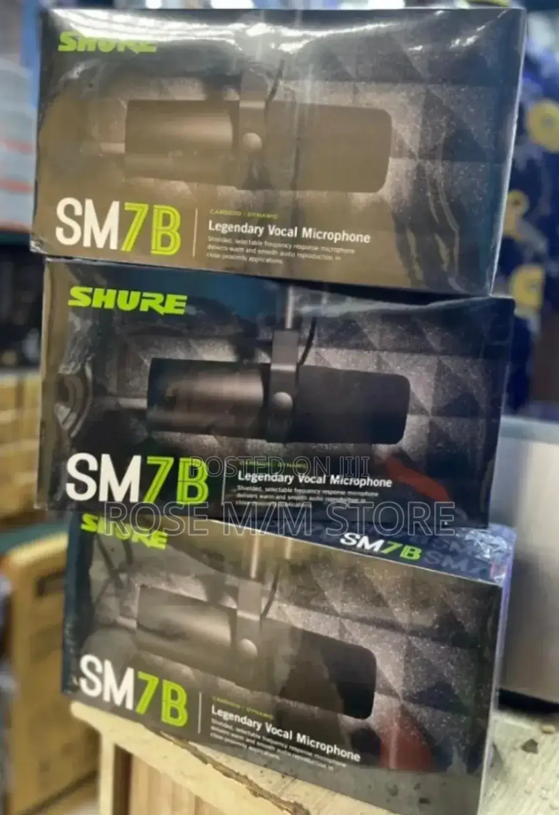 Shure Sm-7b Professional Recording Microphone