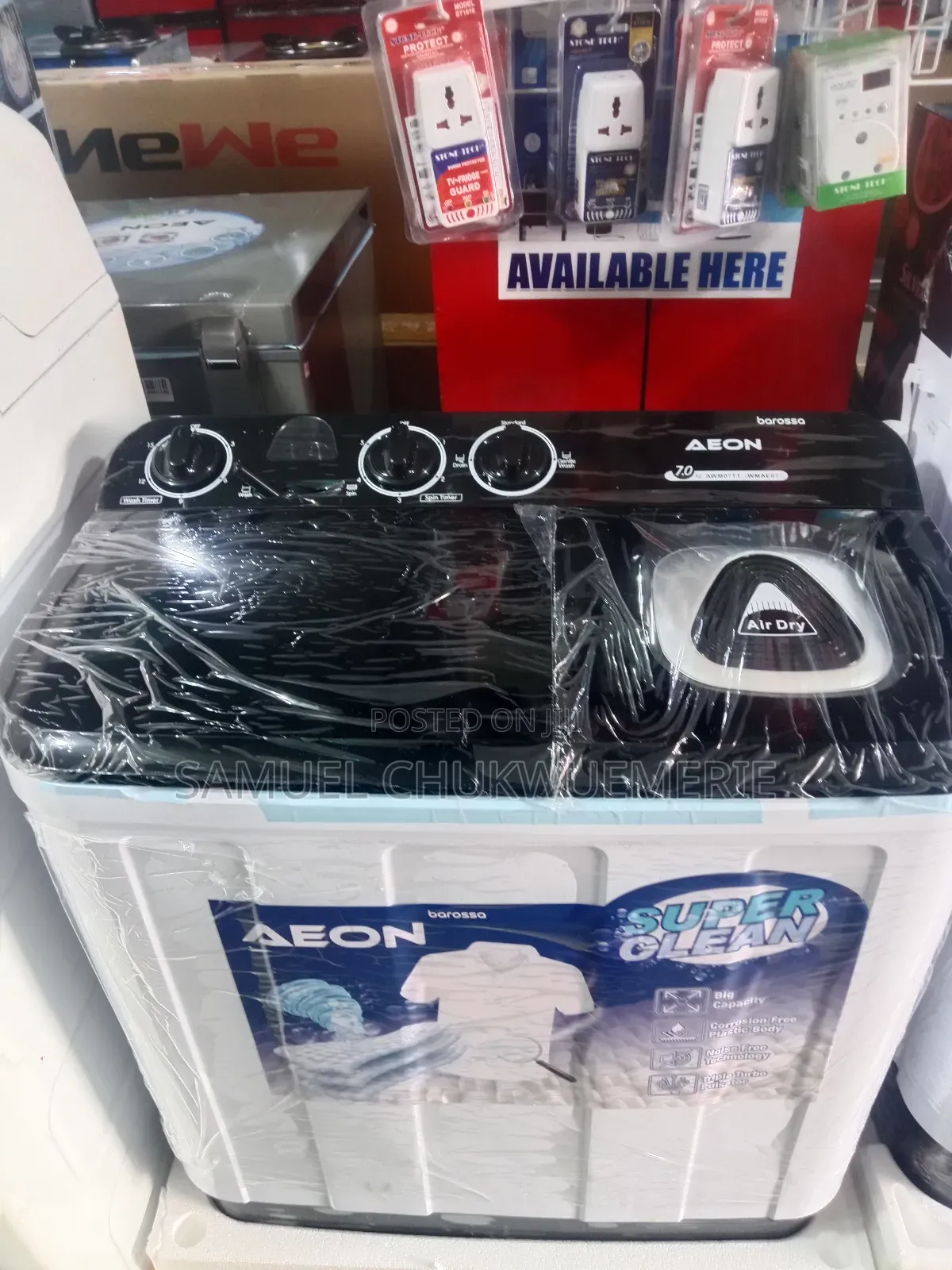Aeon Washing Machine 7kg Manual