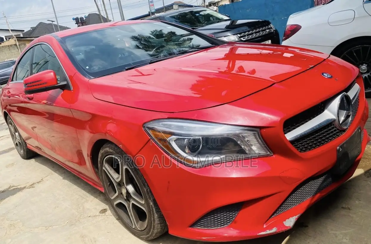 Mercedes-Benz CLA-Class CLA 250 4MATIC Sedan 2015 Red