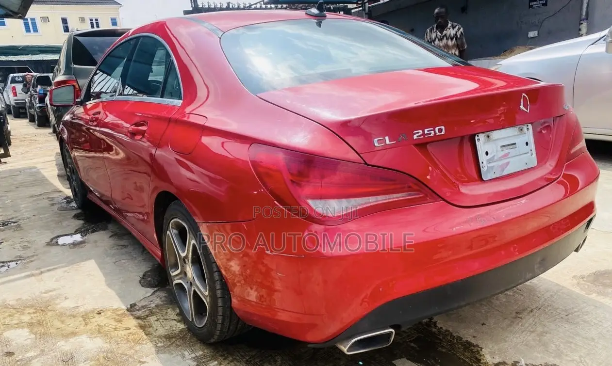 Mercedes-Benz CLA-Class CLA 250 4MATIC Sedan 2015 Red