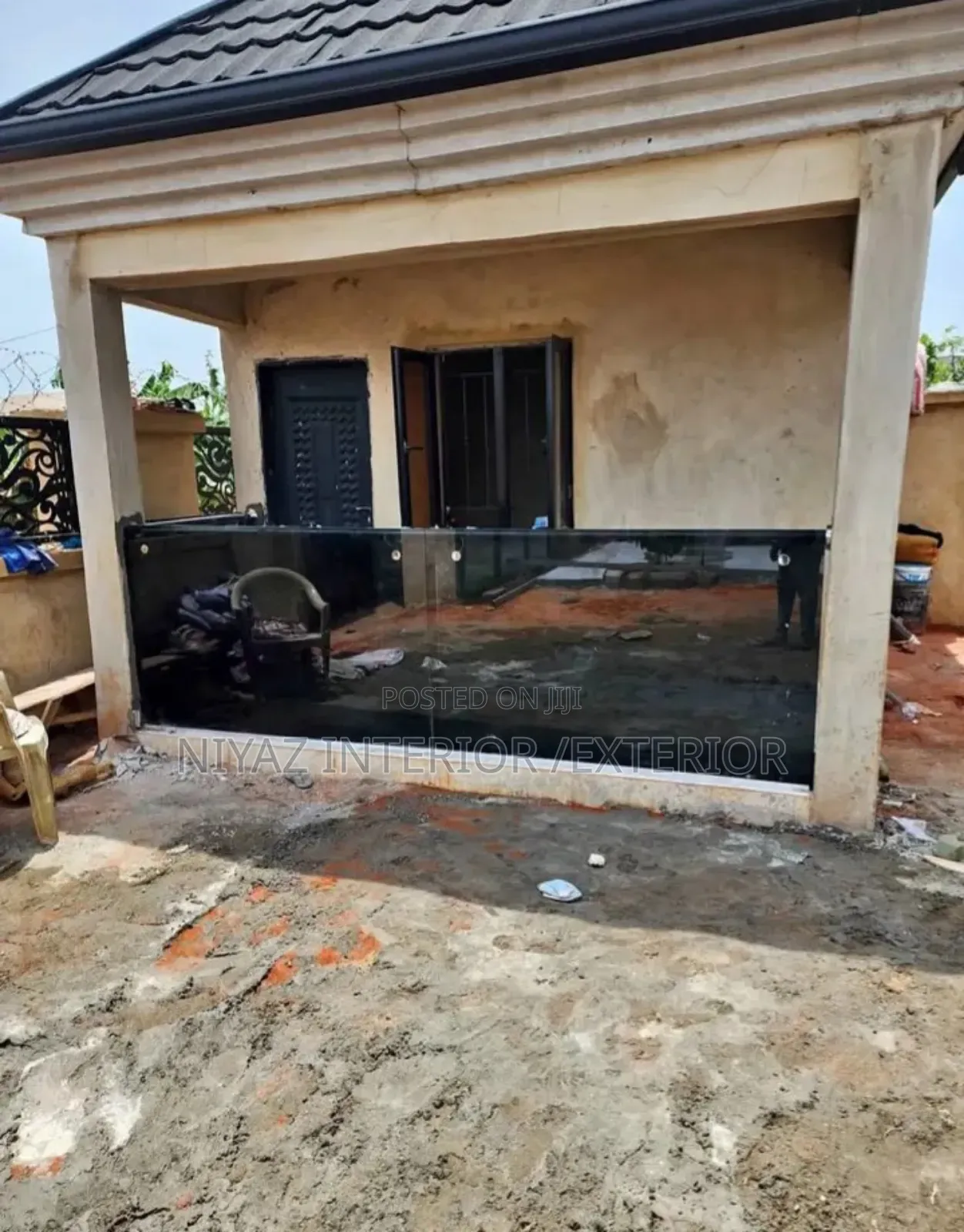 Glass Hand Railings