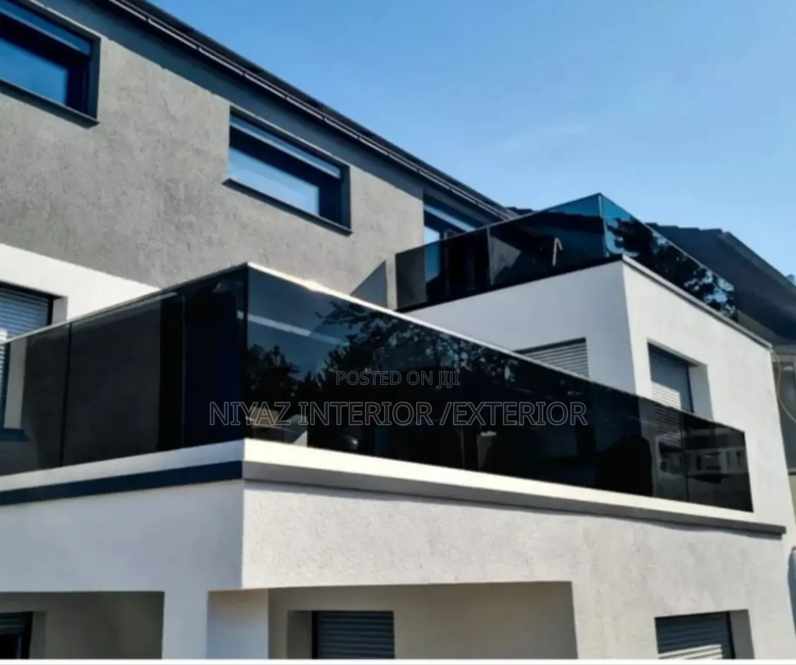 Glass Hand Railings