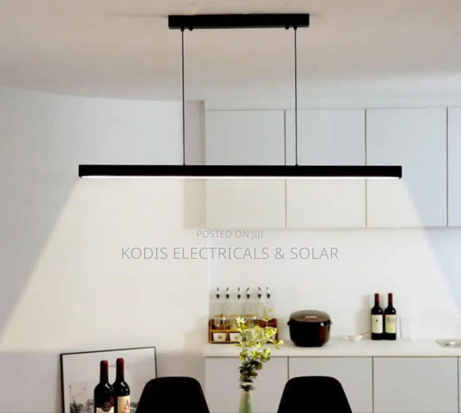 Minimalist Dining Drop Lighting