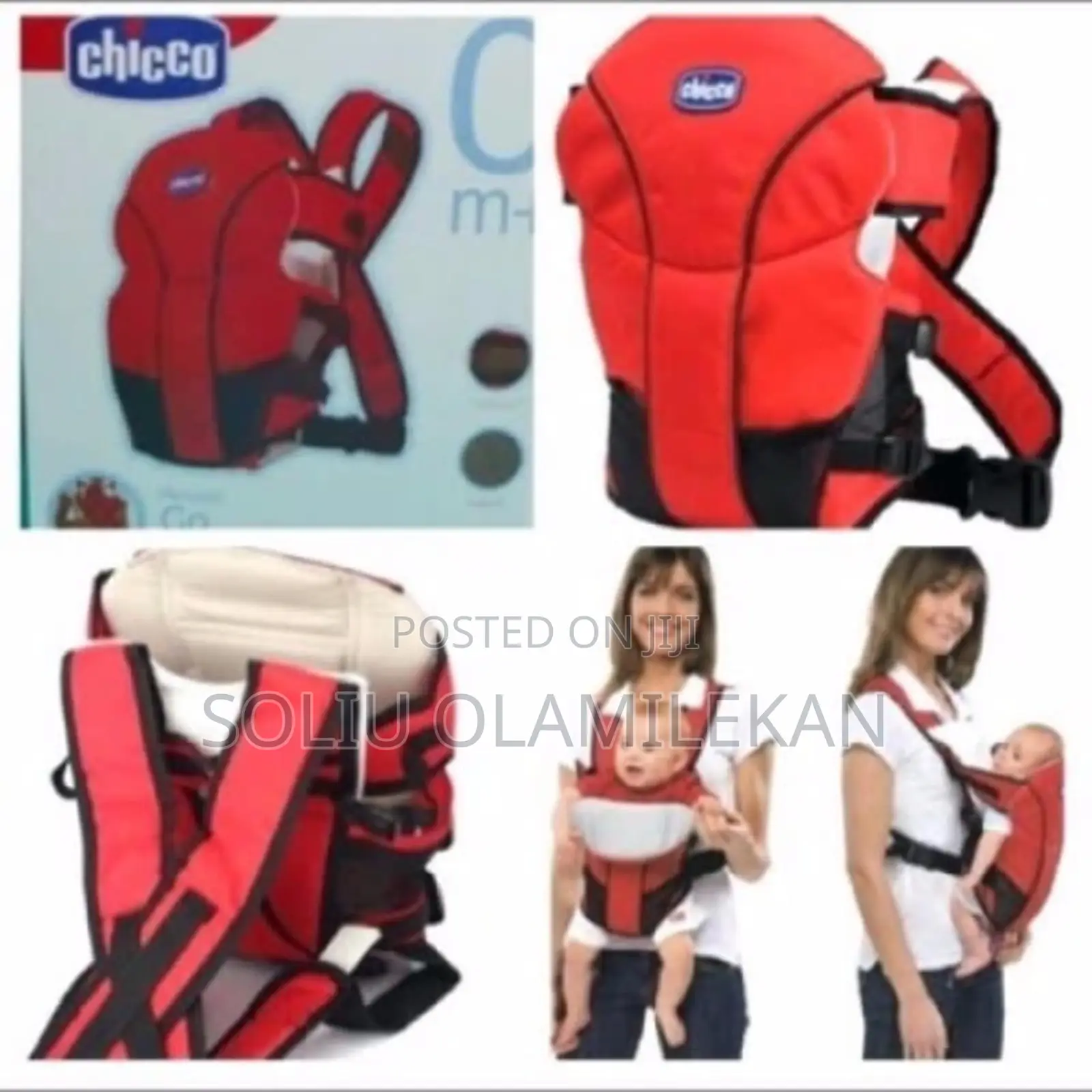 Chicco Soft Dream Baby Carrier- Red