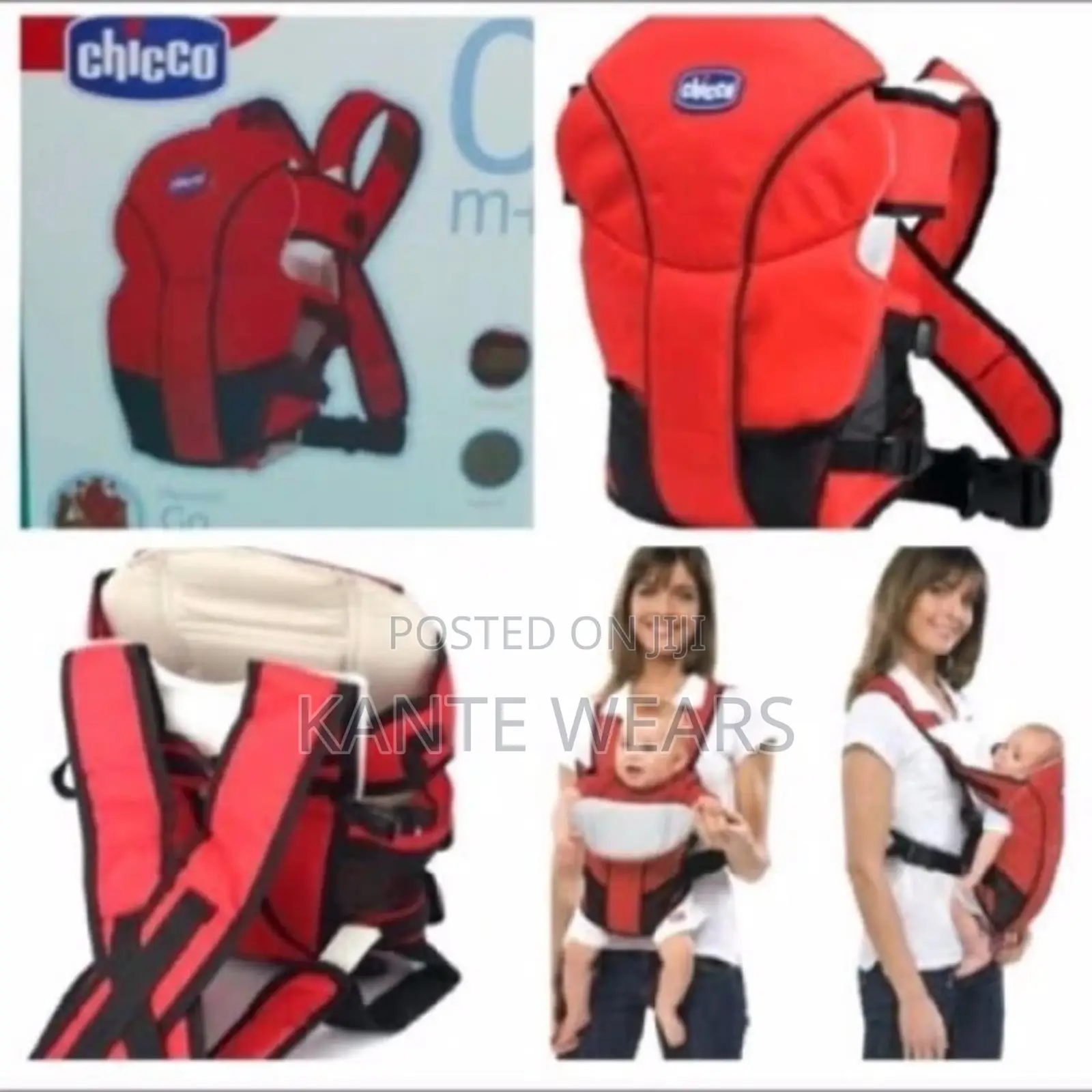 Chicco Soft Dream Baby Carrier- Red