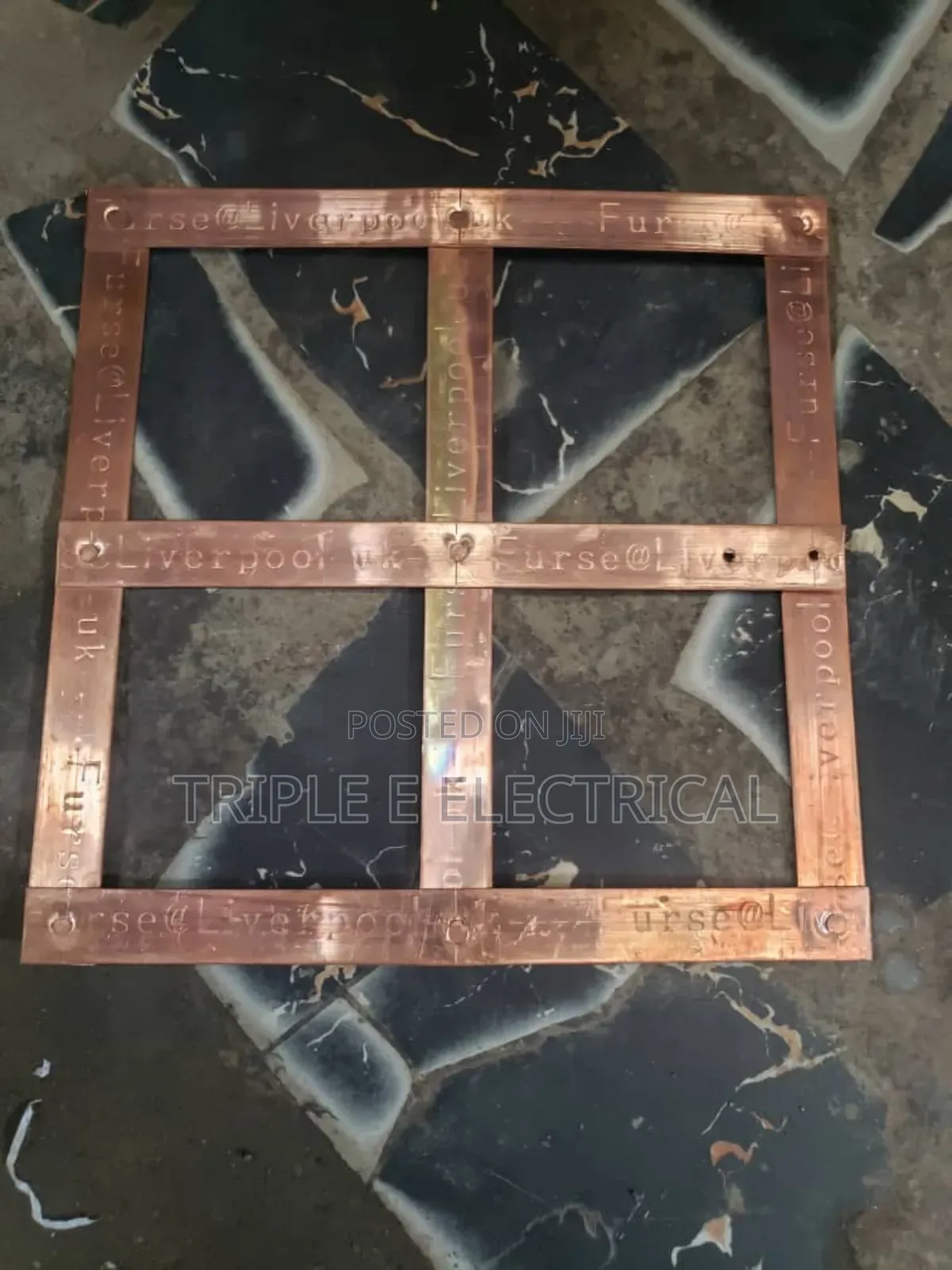 Industrial Pure Copper Earth Mat 20mm X 1.5