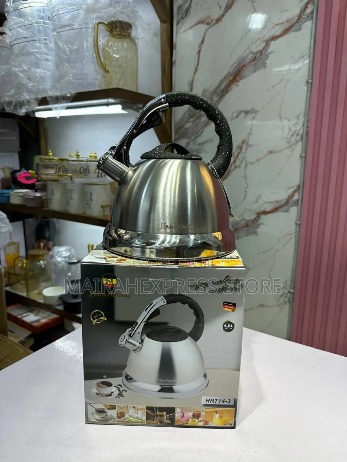 4.5l Haus Roland Whistling Kettle Hr714-2