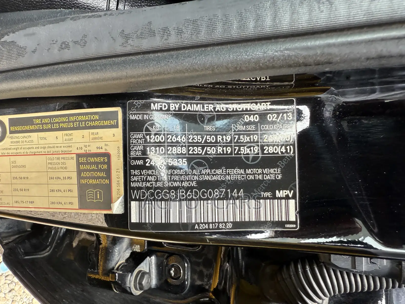 Mercedes-Benz GLK-Class 2014 Black